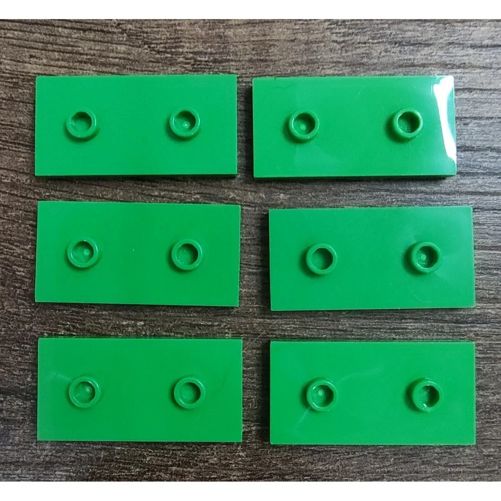 Lego 65509 Light Green Replacement Parts Pieces Lot of 6